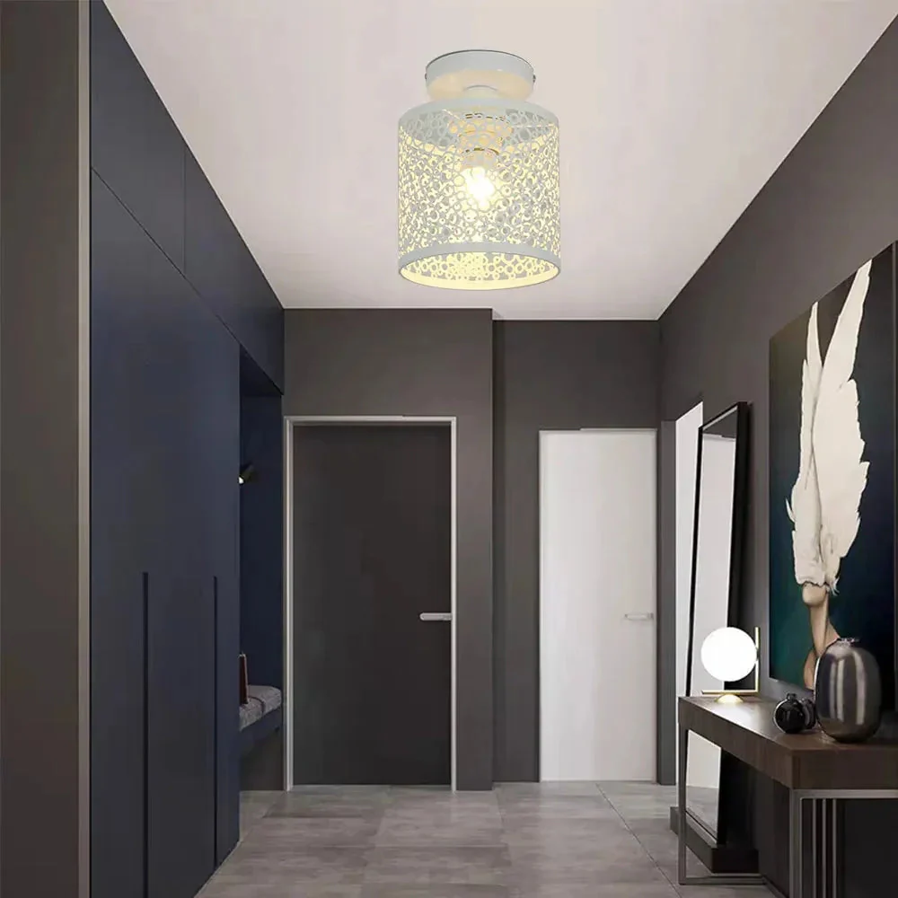 IronGlow – Industrielle Loftlampe mit offenem Rahmen im Vintage-Stil - Image 3
