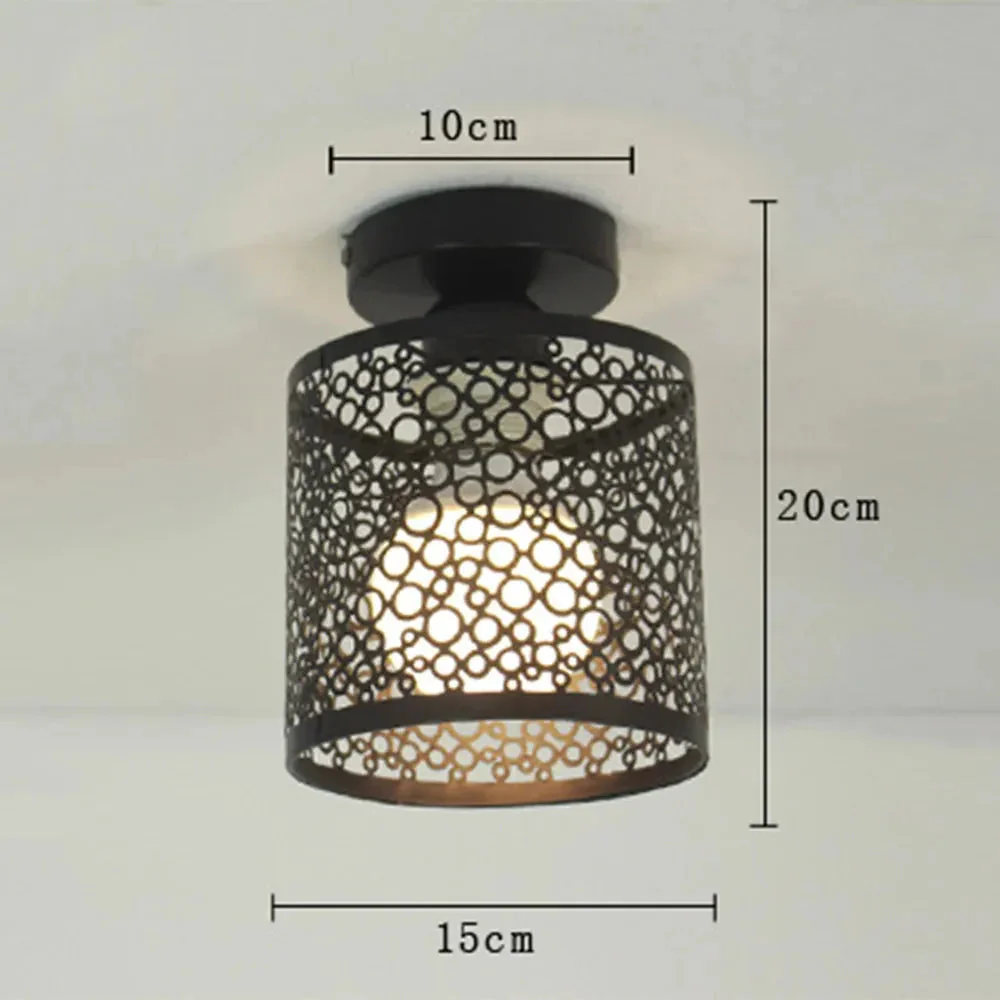 IronGlow – Industrielle Loftlampe mit offenem Rahmen im Vintage-Stil - Image 5