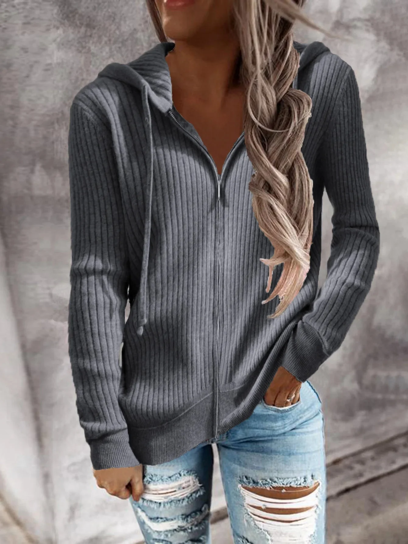 Isabel | Stylischer Zip Hoodie für lässige Outfits - Image 4