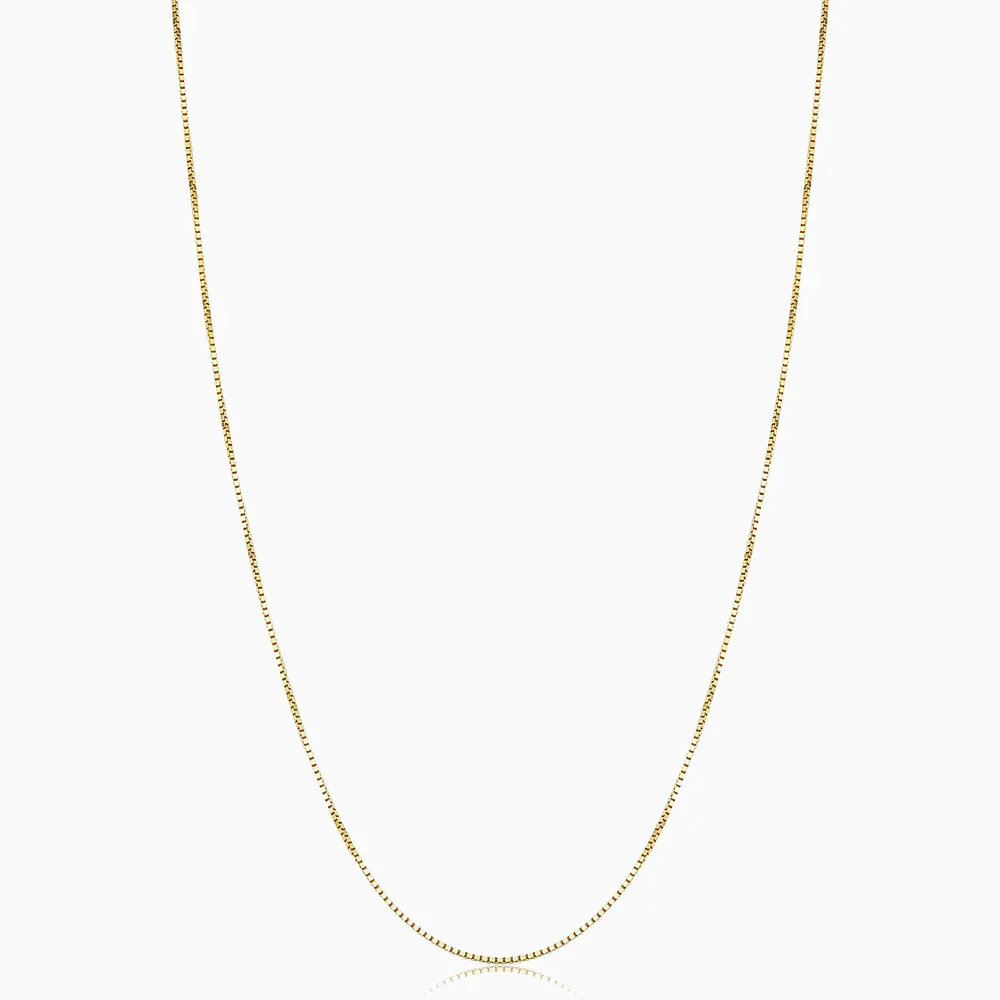 Ismara® | Bodega Box Halskette Gold
