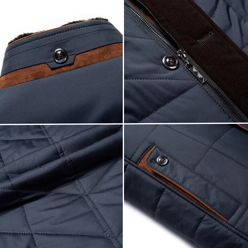 Isolierte Herrenjacke für kalte Tage – Stilvolle Jacke für Winteraktivitäten in verschiedenen Größen - Image 3