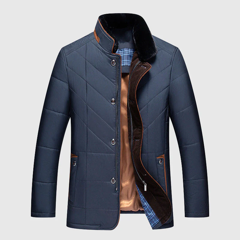 Isolierte Herrenjacke für kalte Tage – Stilvolle Jacke für Winteraktivitäten in verschiedenen Größen - Image 4