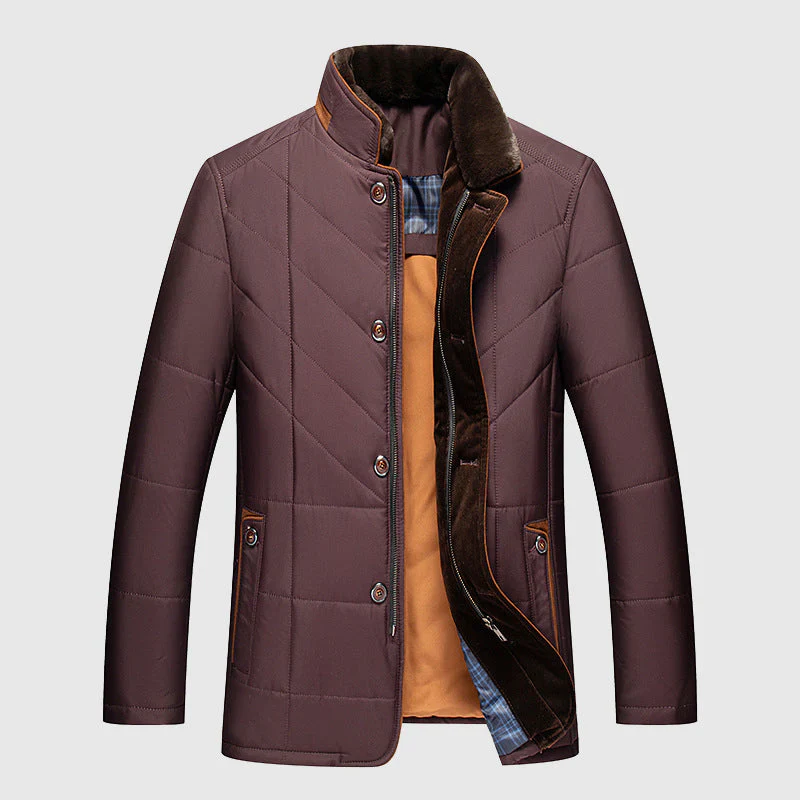 Isolierte Herrenjacke für kalte Tage – Stilvolle Jacke für Winteraktivitäten in verschiedenen Größen - Image 6