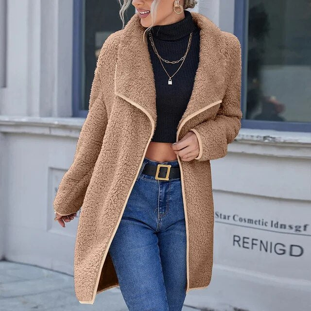 Jacke mit Teddykragen - Image 8