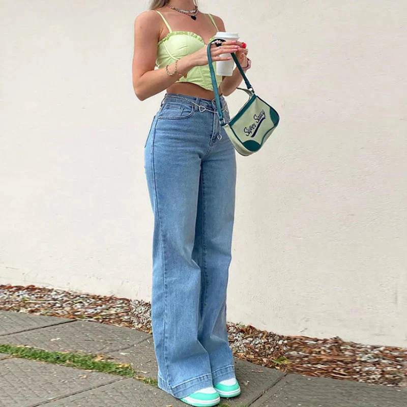 Jade -  Mid-Rise-Jeans für Frauen - Image 2