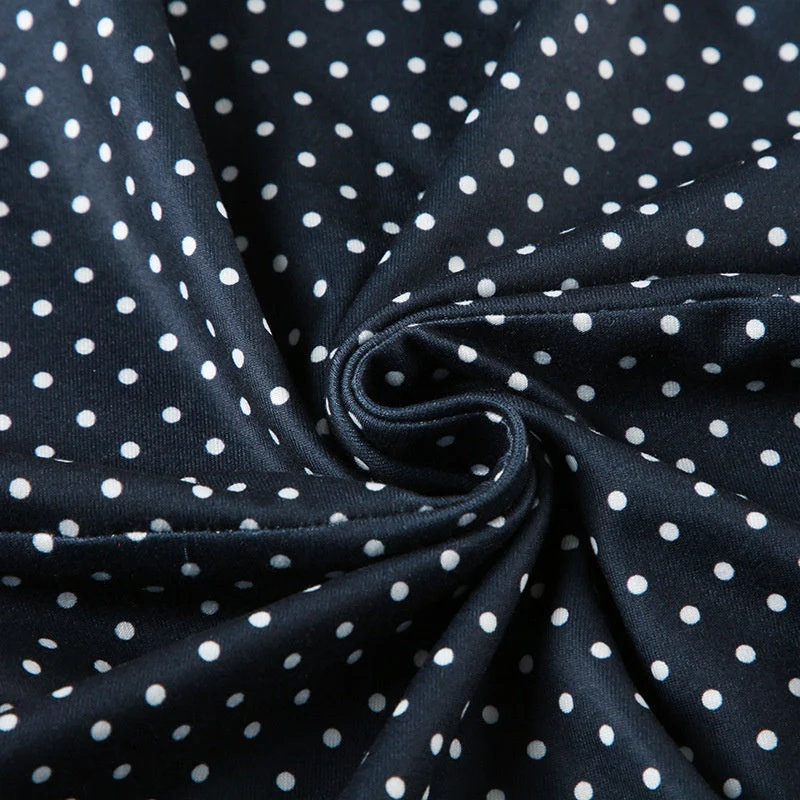 Jane | Gepunktetes Minikleid - Image 6