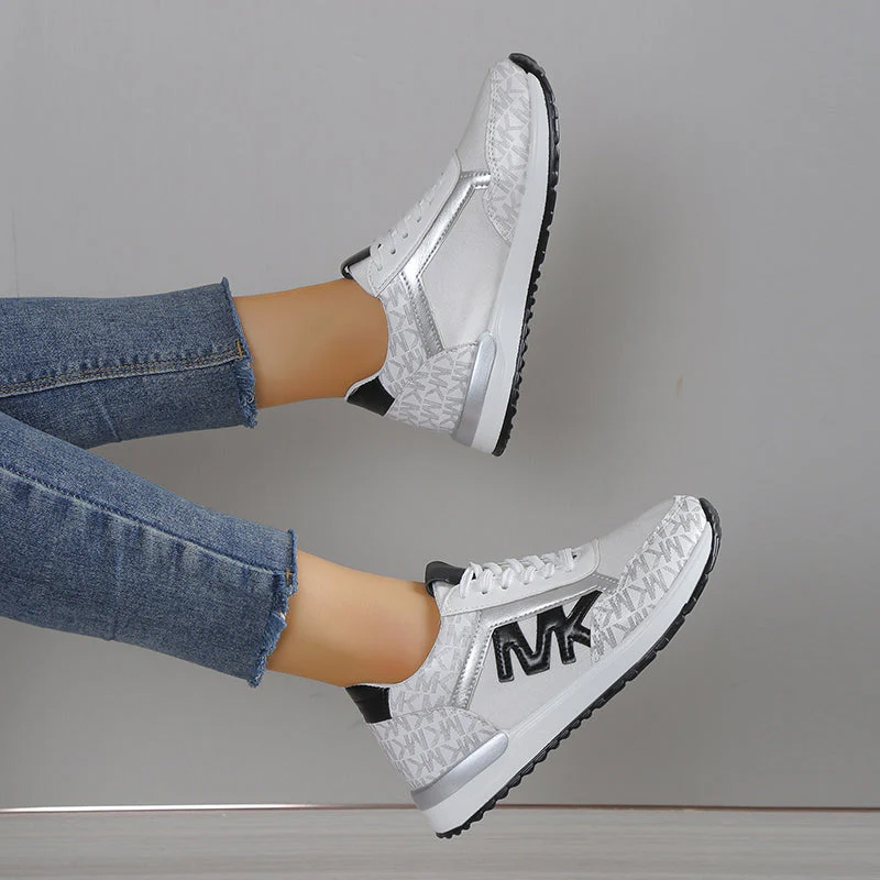 JANINA - SPORTSCHUHE MIT METALLISCHEN DETAILS - Image 3