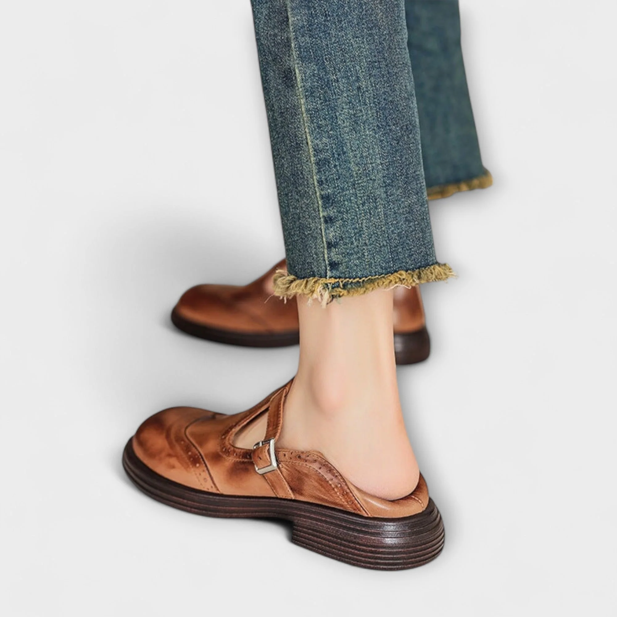 Janine | Leder Mary Janes - Image 3