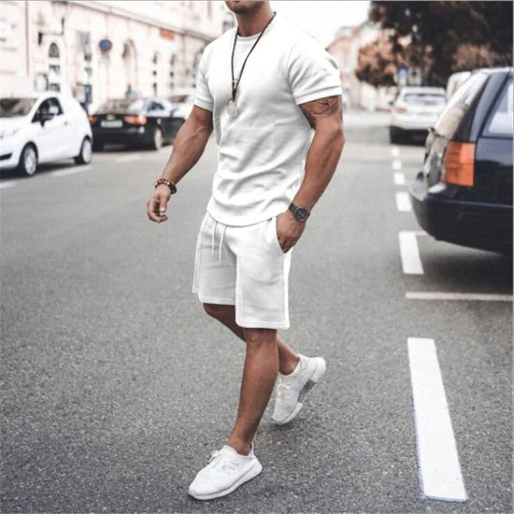 Jarek Kurzarm T-Shirt und Shorts Set - Image 2