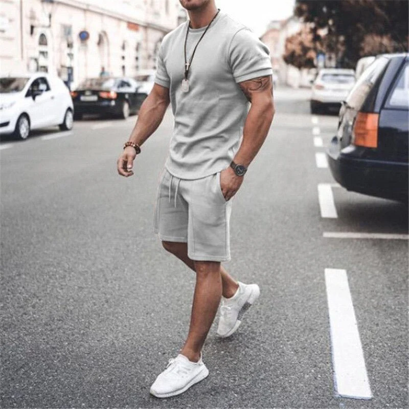 Jarek Kurzarm T-Shirt und Shorts Set - Image 3