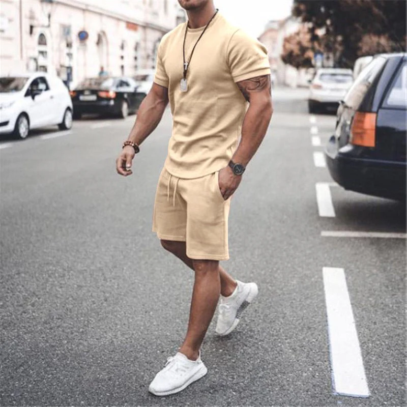 Jarek Kurzarm T-Shirt und Shorts Set - Image 5