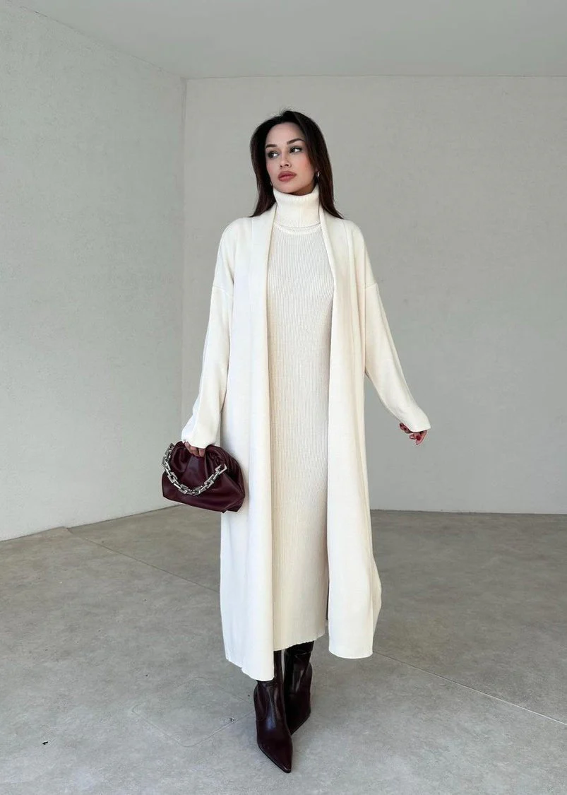JASMIN - KLEID UND STRICKJACKE SET - Image 4