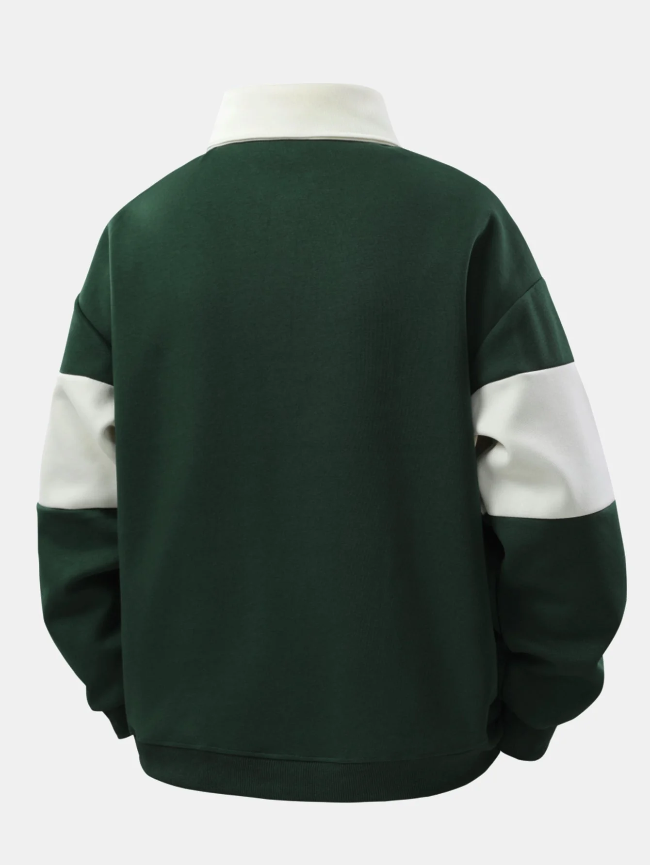 Jefro – Sweatshirt Mit Farbblock Und Cord Hose - Image 2
