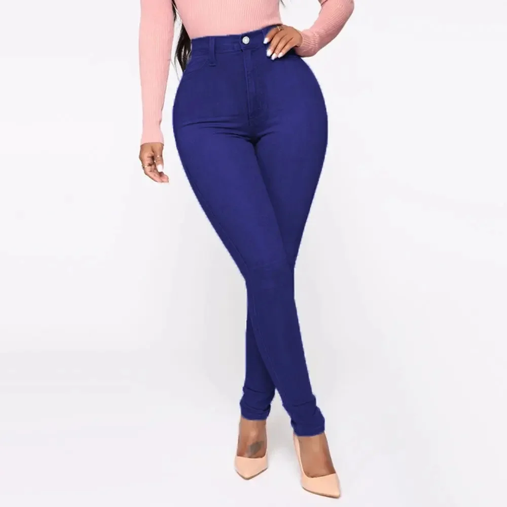 Jeggings Damen Slim Fit | Hoher Bund Knöchellang - Image 4