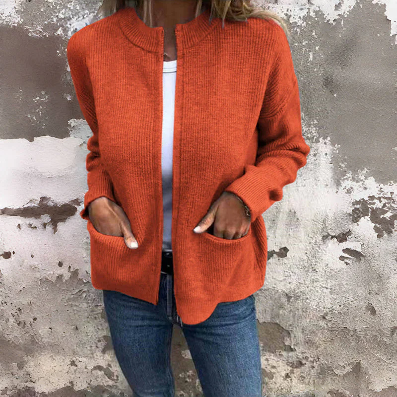 JENELL - STRICKJACKE MIT GROSSEN TASCHEN - Image 11