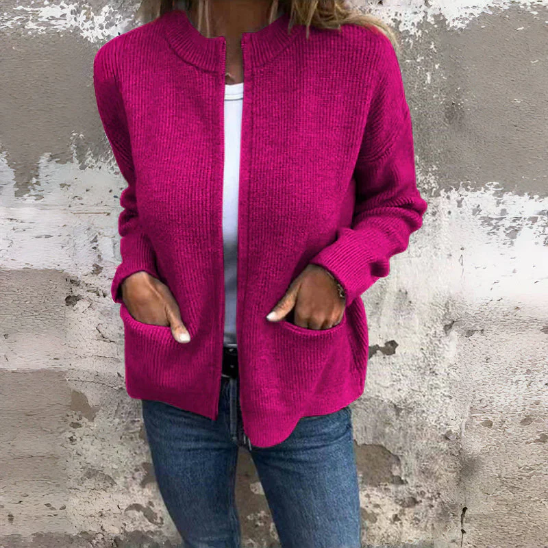 JENELL - STRICKJACKE MIT GROSSEN TASCHEN - Image 12
