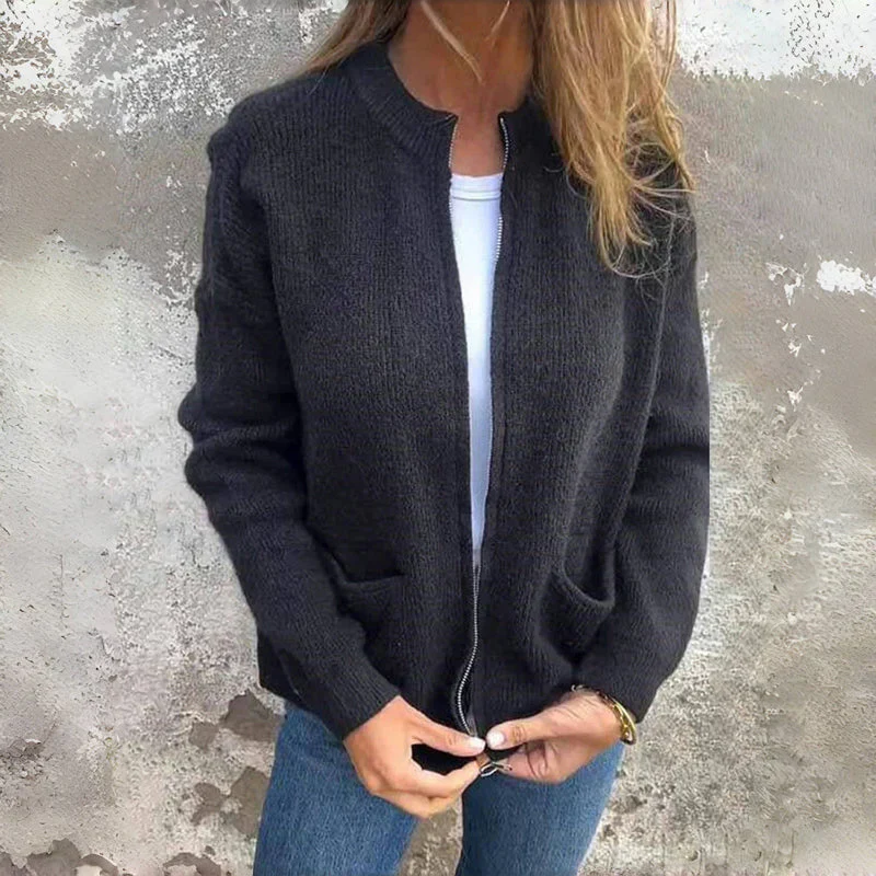 JENELL - STRICKJACKE MIT GROSSEN TASCHEN - Image 3