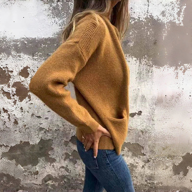 JENELL - STRICKJACKE MIT GROSSEN TASCHEN - Image 4