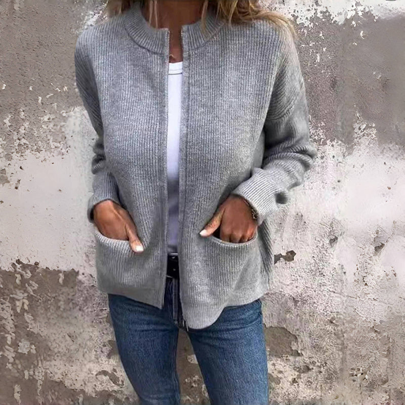JENELL - STRICKJACKE MIT GROSSEN TASCHEN - Image 5