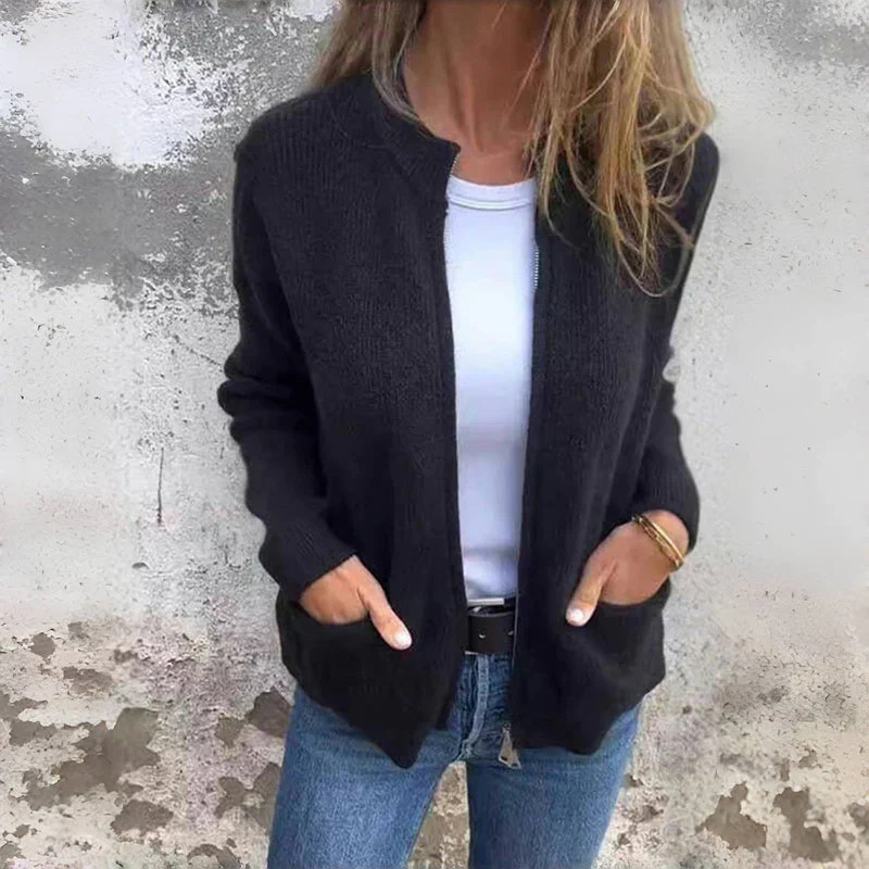 JENELL - STRICKJACKE MIT GROSSEN TASCHEN - Image 6