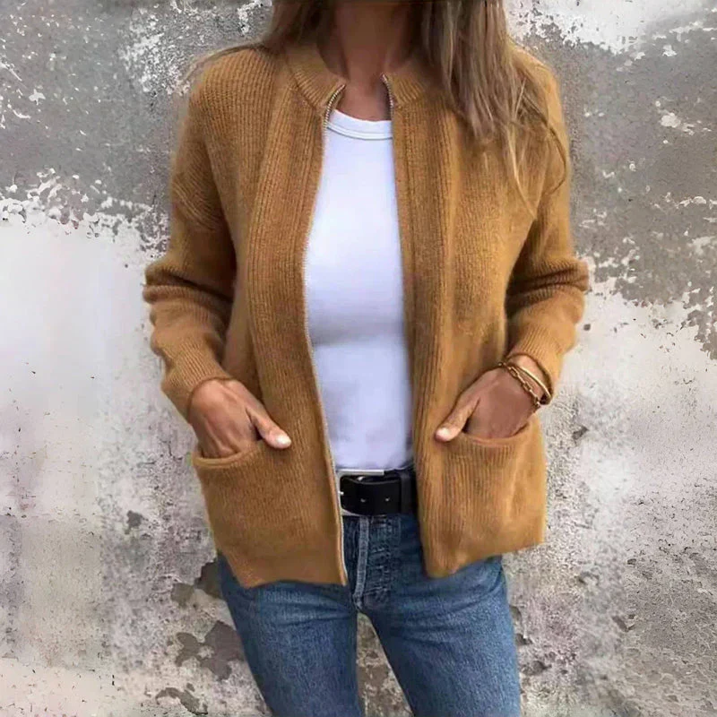 JENELL - STRICKJACKE MIT GROSSEN TASCHEN - Image 7