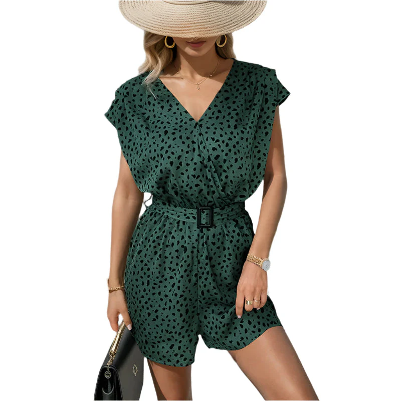 Jenna - Modischer Jumpsuit mit Leopardenmuster - Image 4