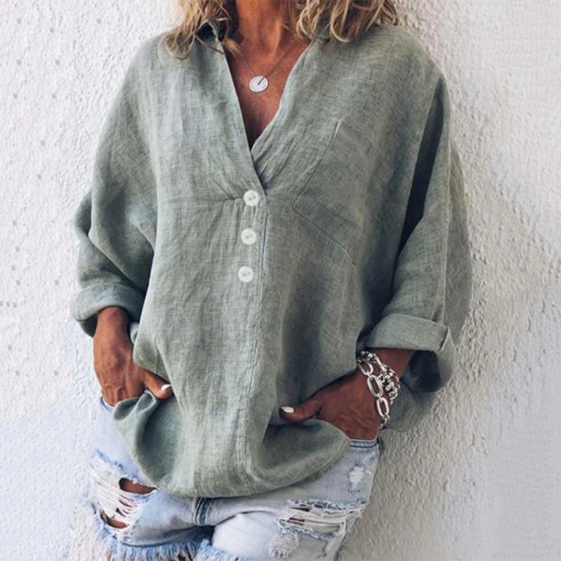 Jennifer | Elegante und stilvolle Bluse mit Puffärmeln - Image 2