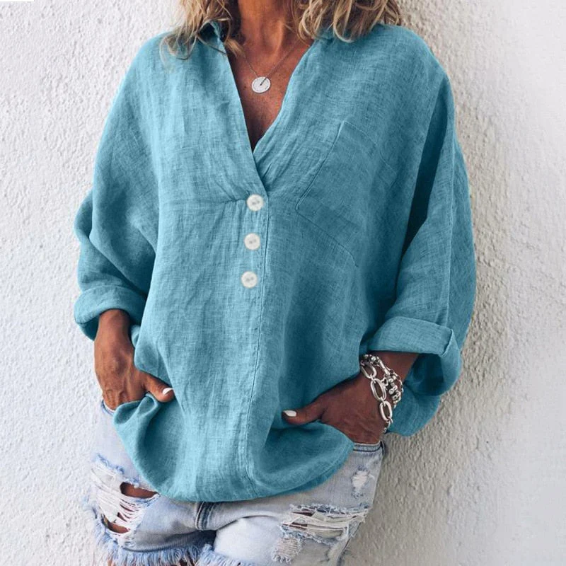 Jennifer | Elegante und stilvolle Bluse mit Puffärmeln - Image 3