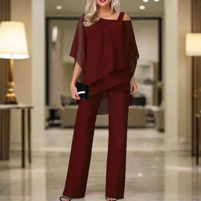 Jennifer | Elegantes Chiffon Set - Image 8