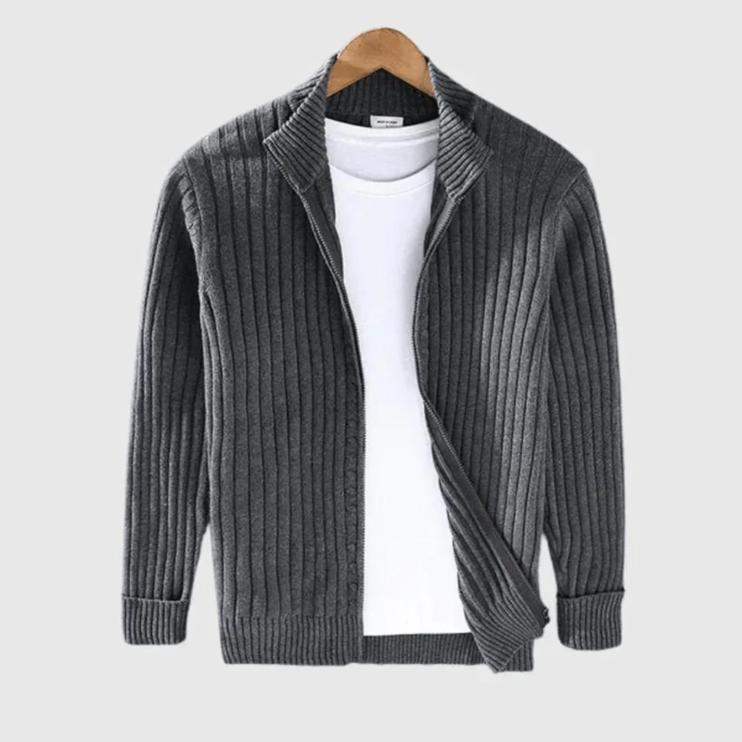 Jericho Gerippte Strickjacke - Image 2