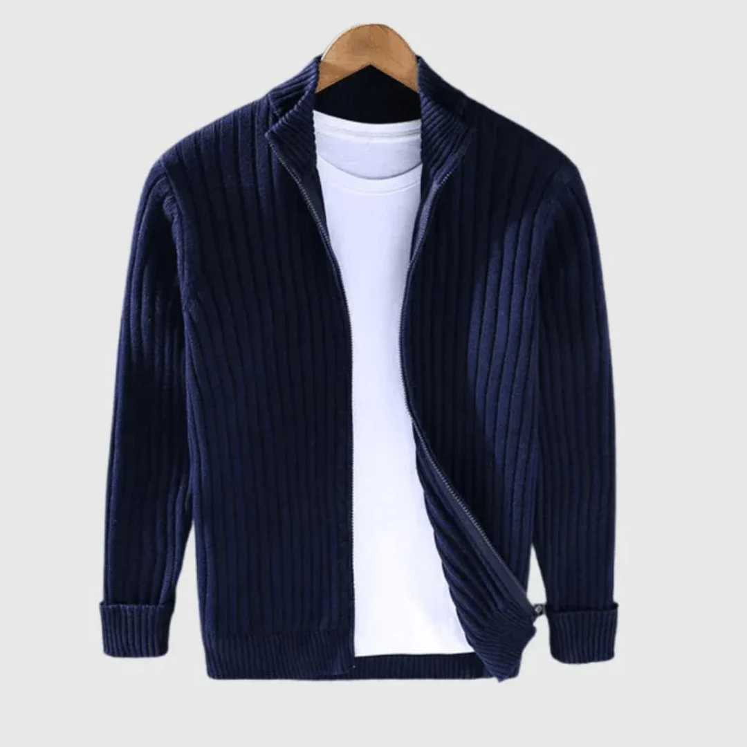 Jericho Gerippte Strickjacke - Image 3