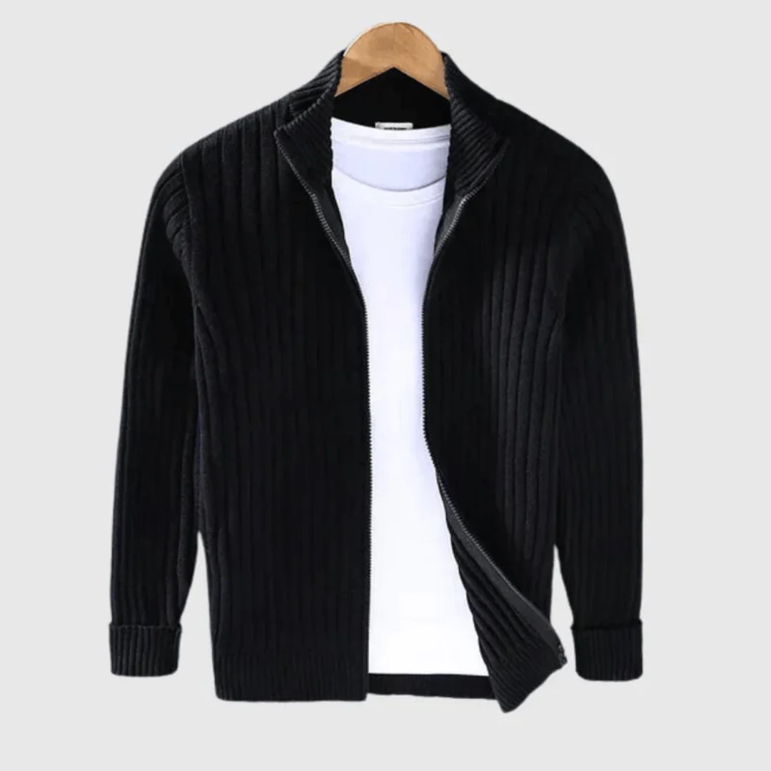 Jericho Gerippte Strickjacke - Image 4