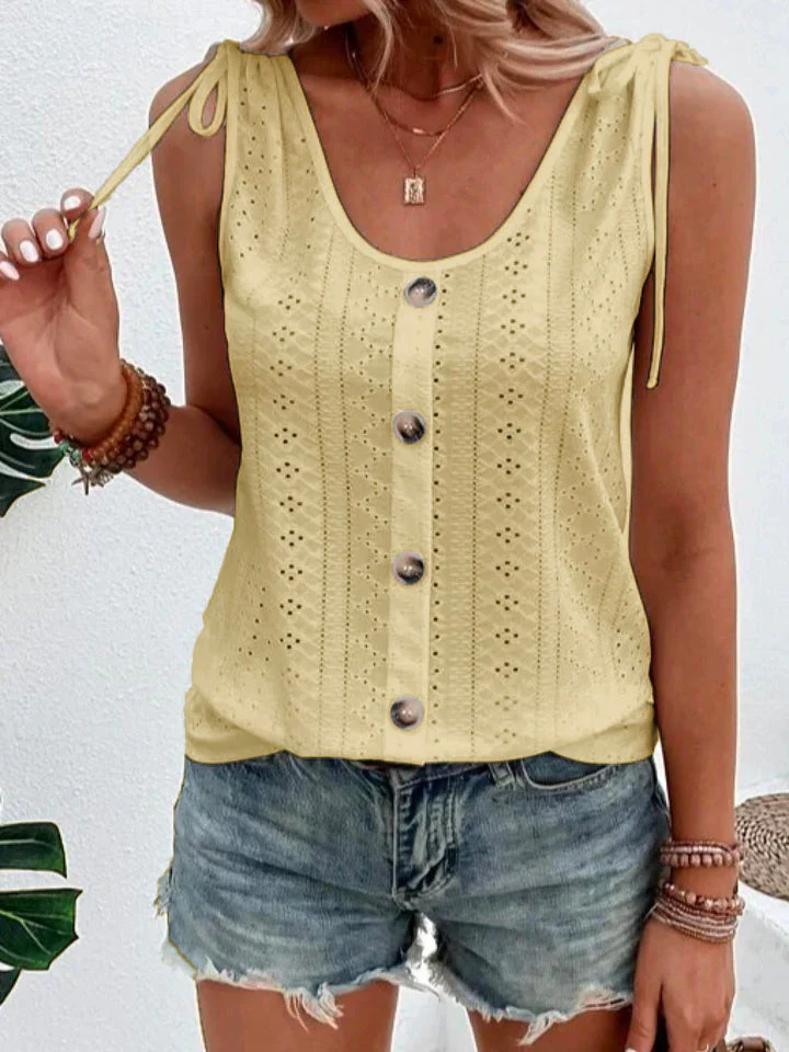 Jessica | Klassisches lässiges Sommer Tank top - Image 2