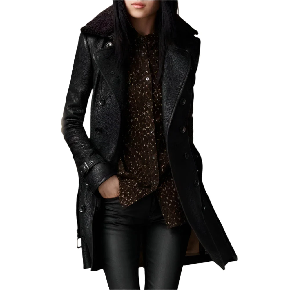 Jessika | Eleganter hochwertigen Materialien  Wintermantel