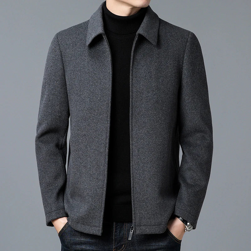 JOHANN - ÜBERGROßE WOLLJACKE MIT REISSVERSCHLUSS - Image 3