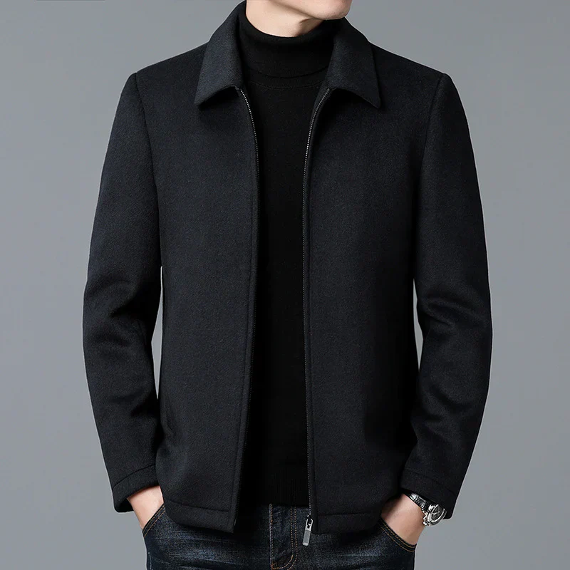 JOHANN - ÜBERGROßE WOLLJACKE MIT REISSVERSCHLUSS - Image 4