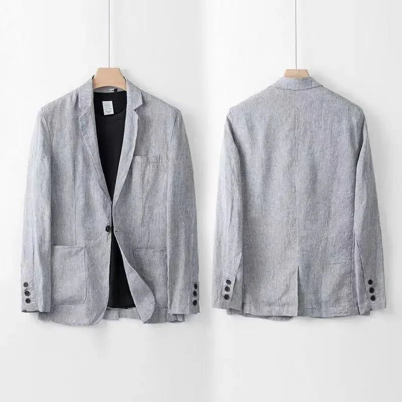 JOHANNES - SET BLAZER UND GERADE HOSE - Image 3