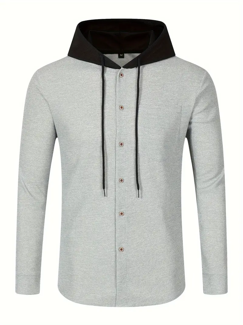 Johnathan – Lässige Kapuzen Jacke Mit Tasche - Image 9