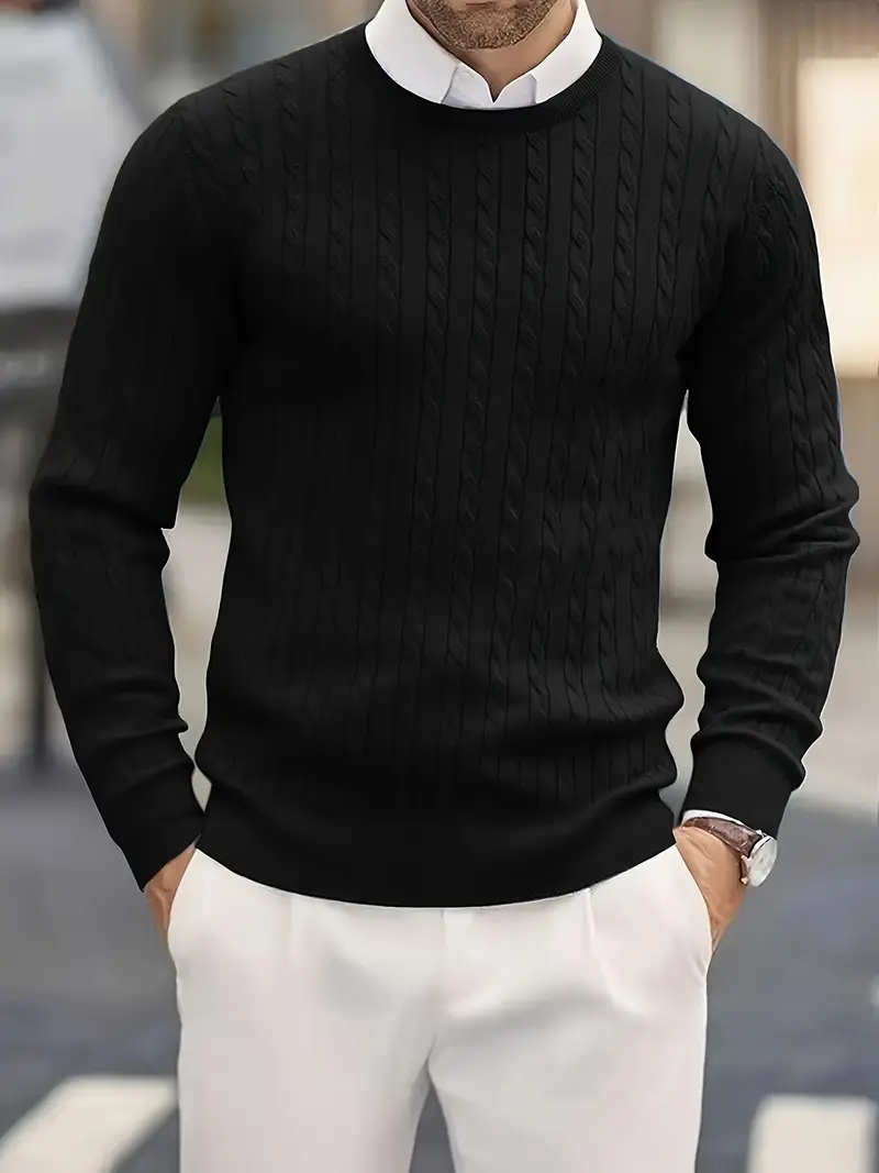 Jonty – Gestrickter Langarm Rollkragenpullover - Image 12