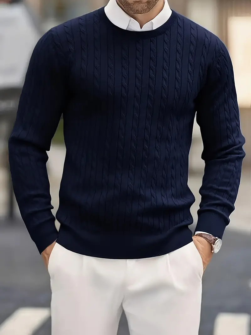 Jonty – Gestrickter Langarm Rollkragenpullover - Image 13