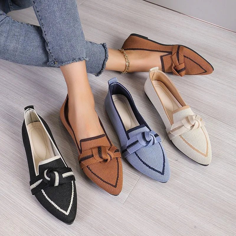 Jordana Spitz Zulaufende Loafers