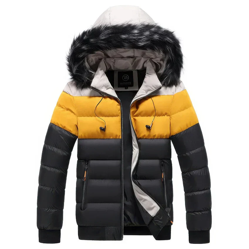Jovanni - herren-parker-wintermantel mit pelzkragen - Image 2