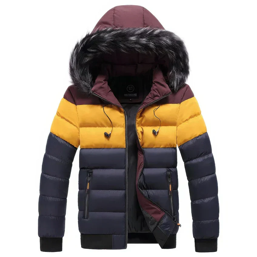 Jovanni - herren-parker-wintermantel mit pelzkragen - Image 4