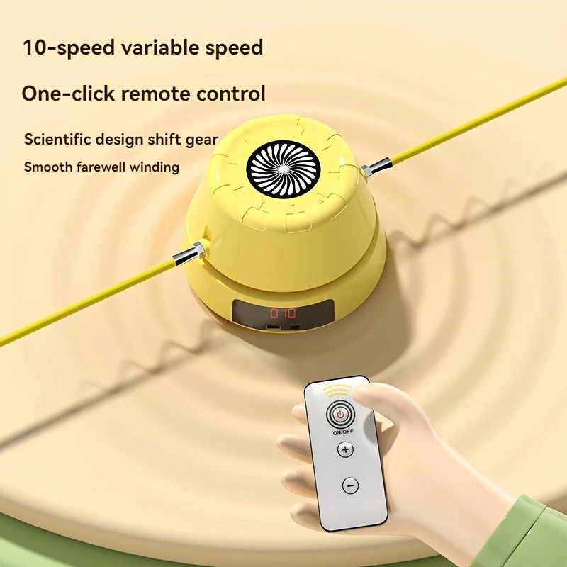JumpSmart Elektronisches Springseil – Kabellos mit digitalem Zähler und Fernbedienung - Image 2