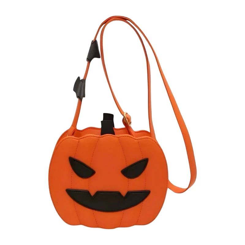 Juna Halloween Kürbis-Umhängetasche – Verstellbarer Riemen & festliches Design - Image 6