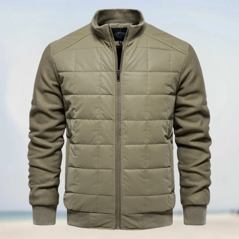 JURGEN - GESTEPPTE JACKE MIT ÄRMELN AUS STRICKSTOFF - Image 4