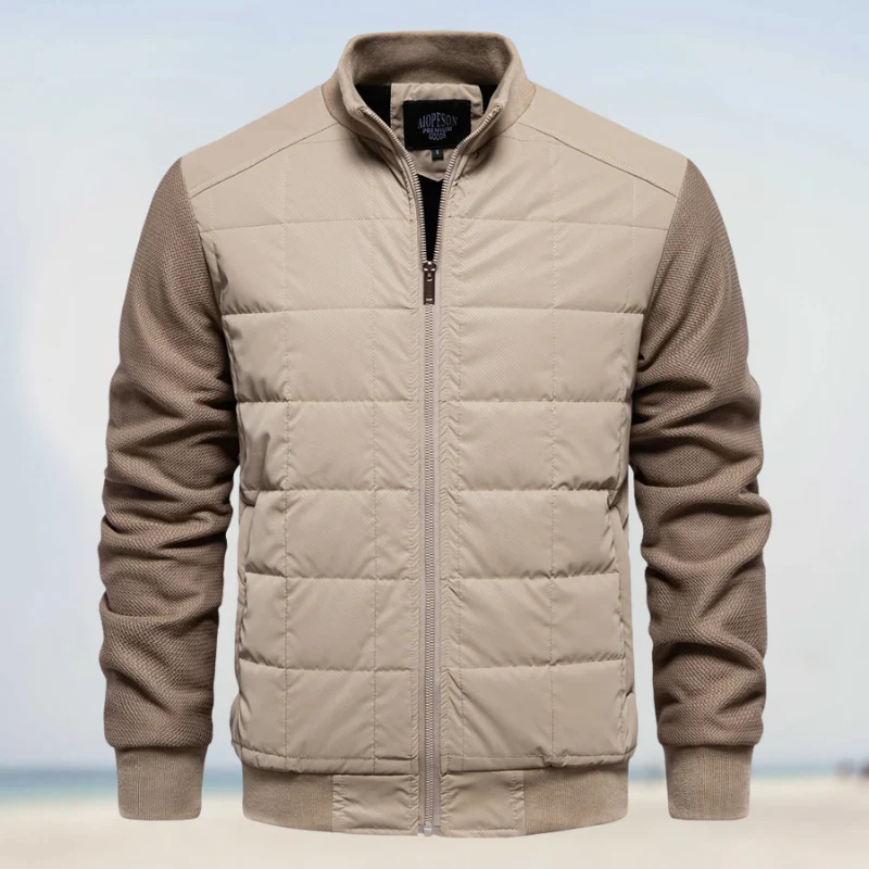 JURGEN - GESTEPPTE JACKE MIT ÄRMELN AUS STRICKSTOFF - Image 7
