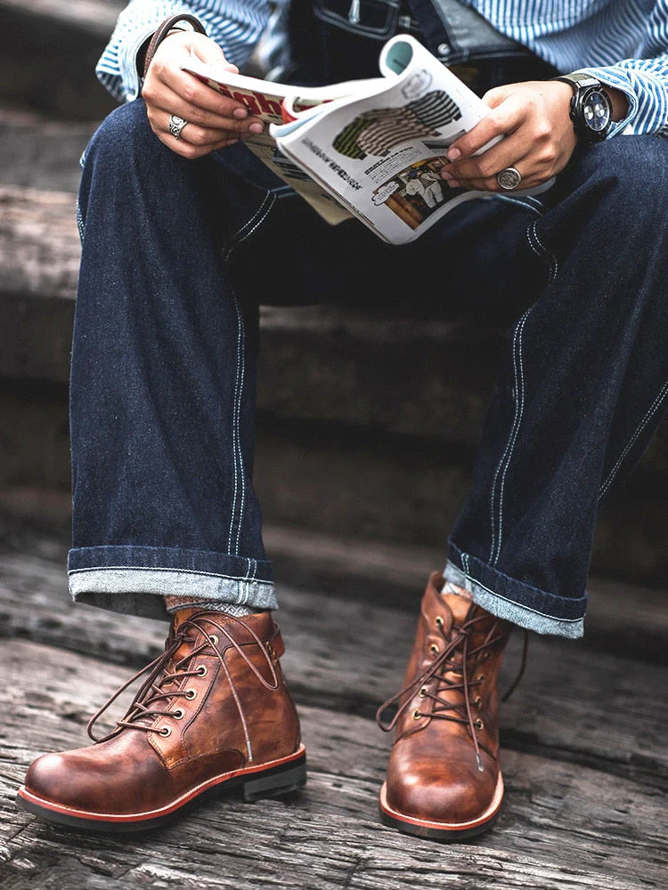 Justus | Klassische Trendsetzende Herrenstiefel - Image 3