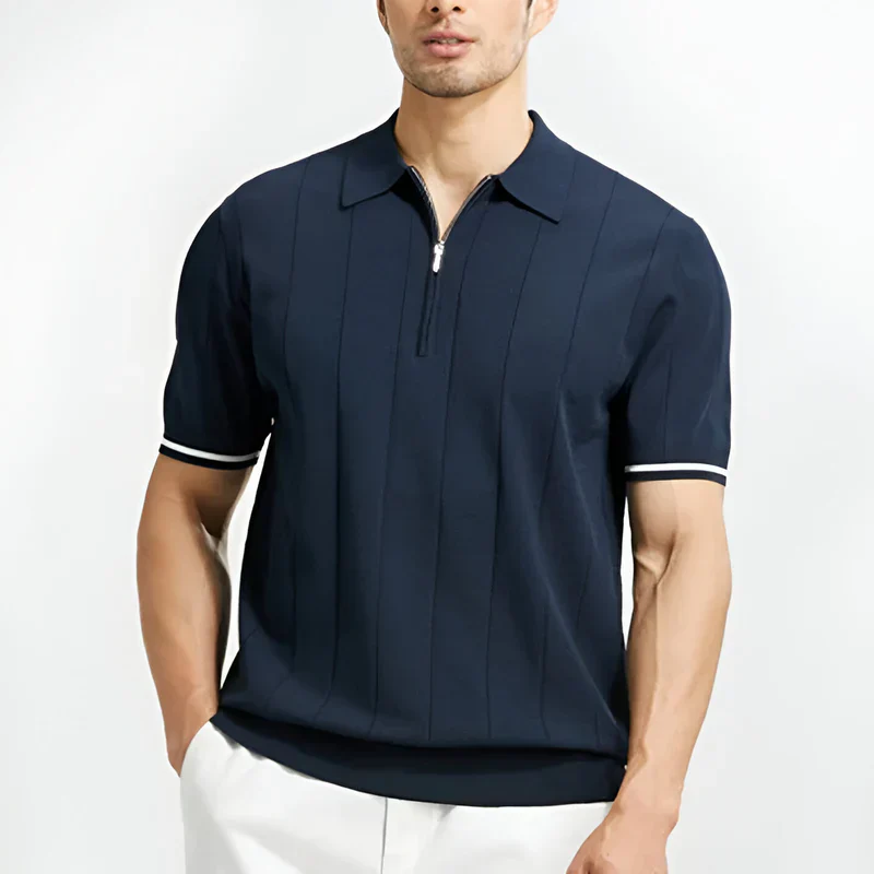 JUSTUS - POLOSHIRT MIT REISSVERSCHLUSS - Image 8