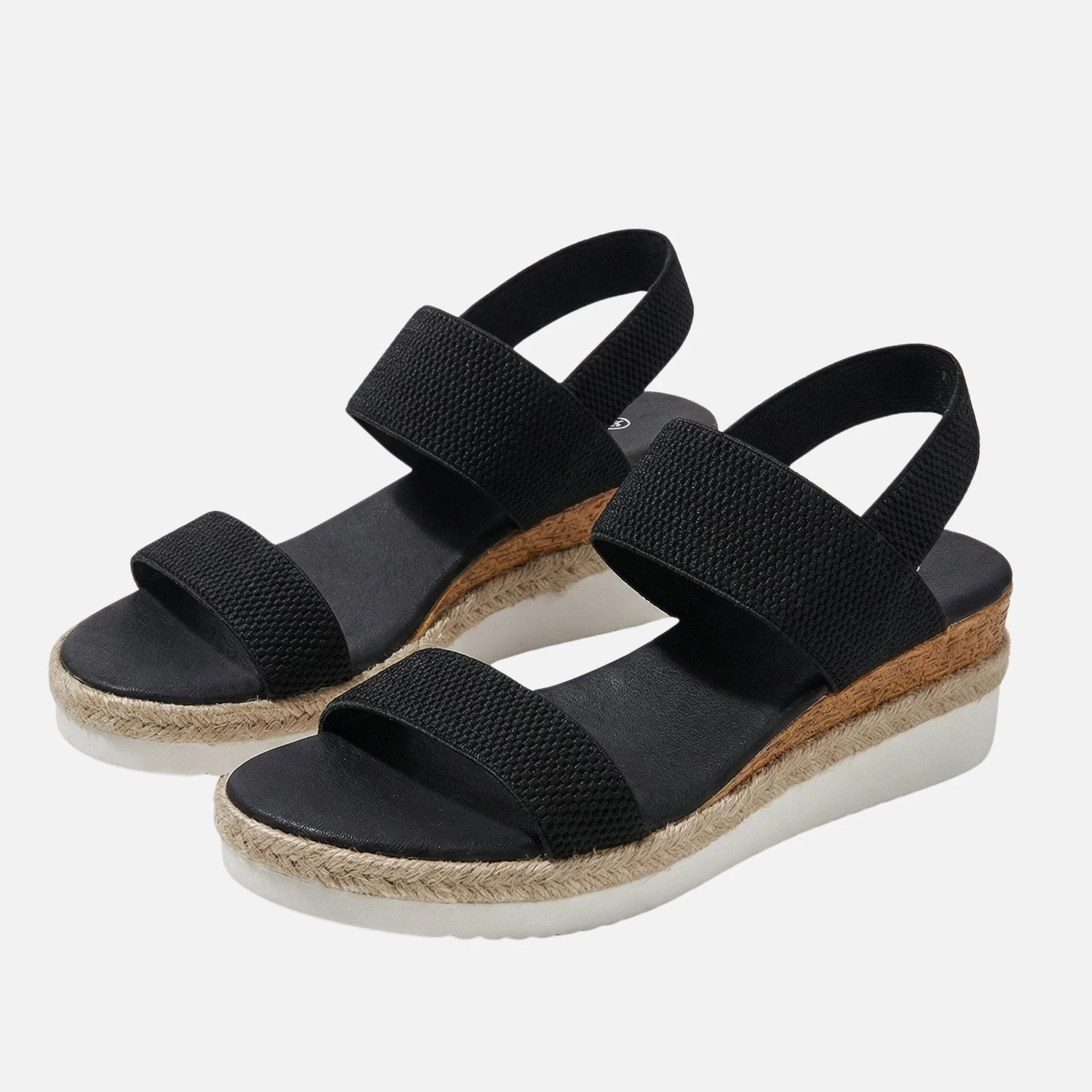 Dagmar | Damen Jute Plateausandalen Espadrille-Stil – Jute Plateau Espadrilles - Image 10